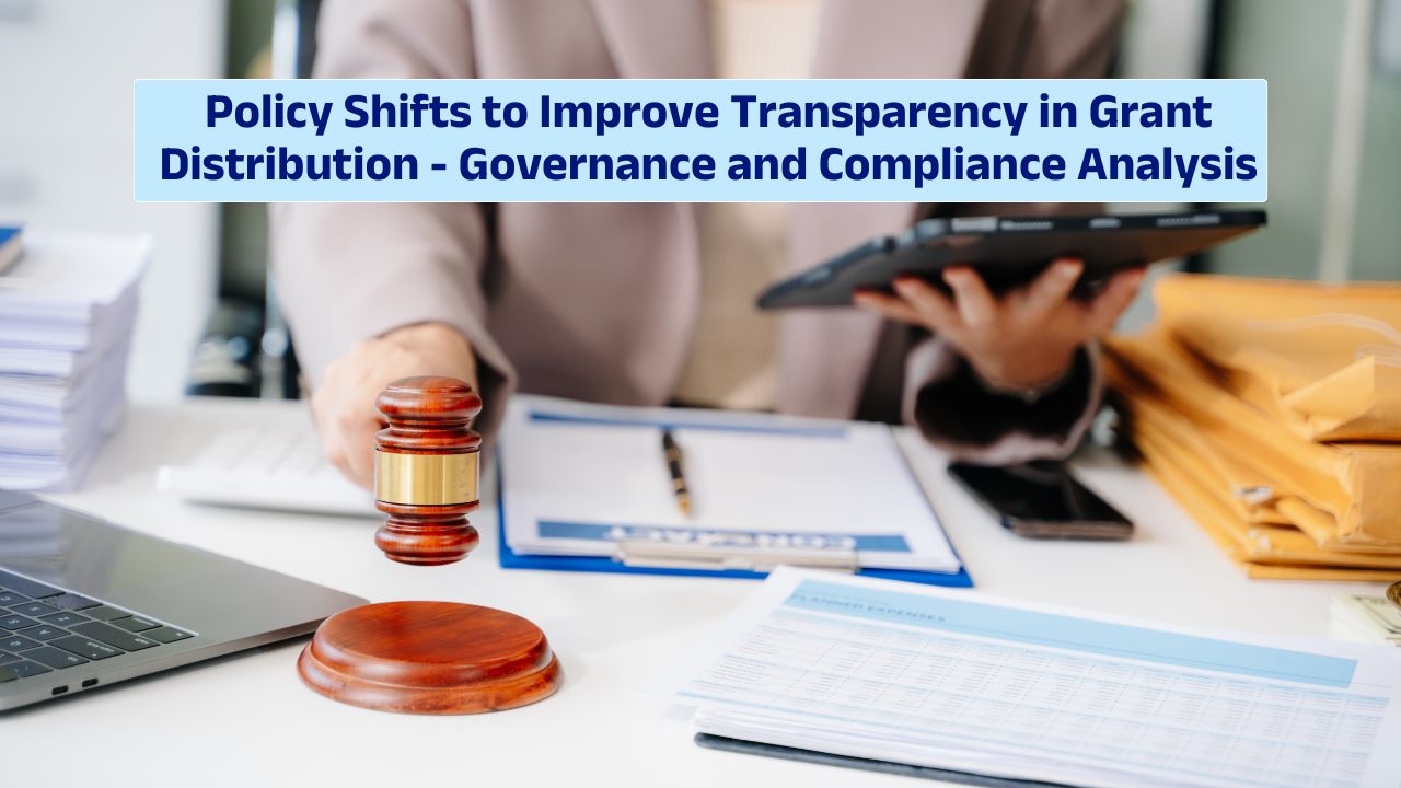 transparency in grant distribution