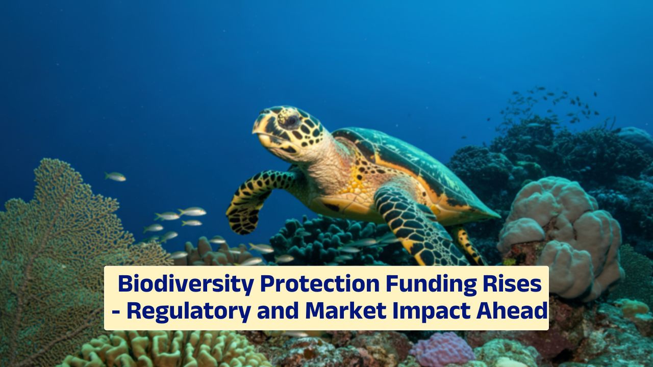 Biodiversity protection initiatives receive increased funding and regulatory attention