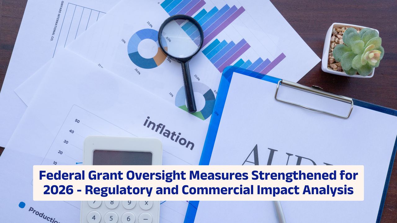 Federal Grant Oversight Measures Strengthened for 2026 regulatory impact analysis