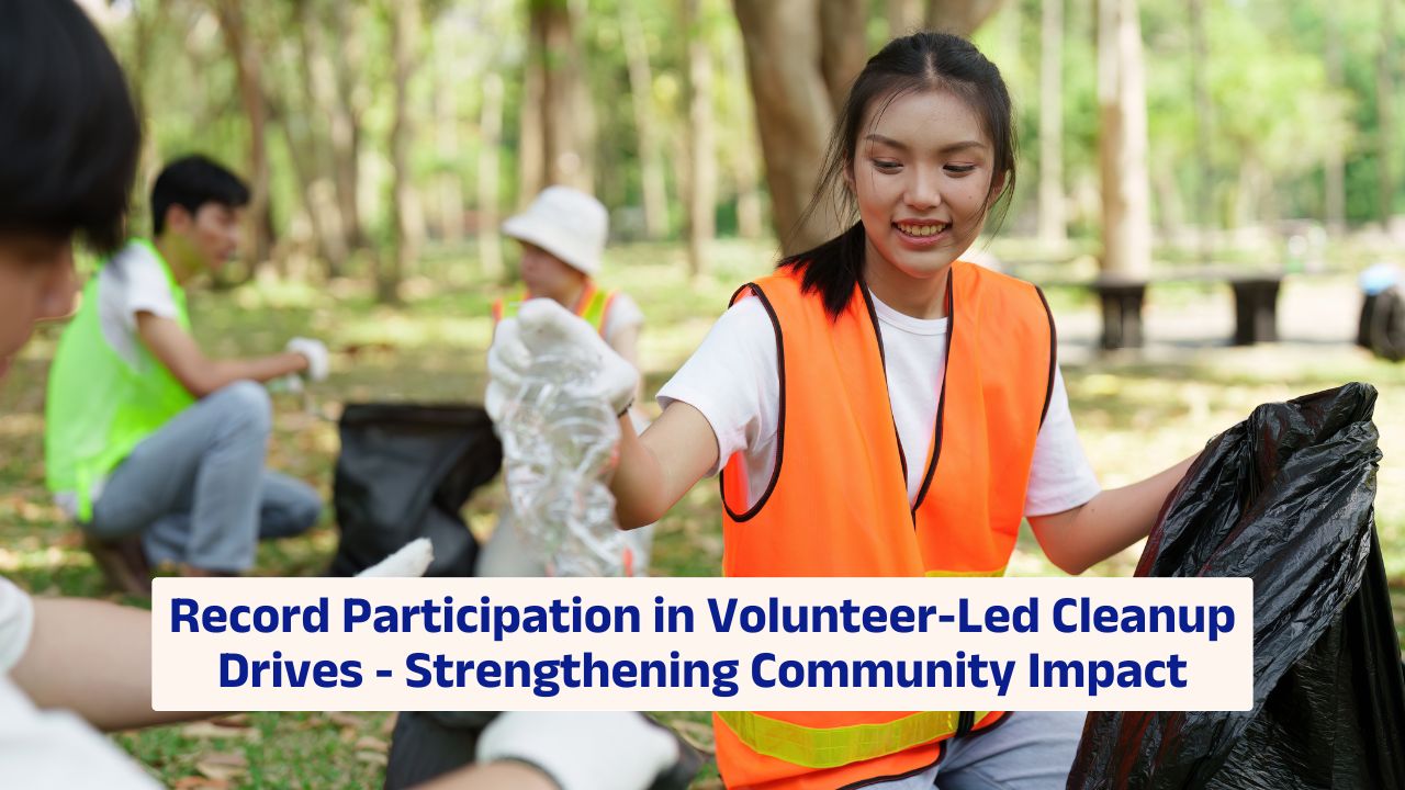 volunteer cleanup drives