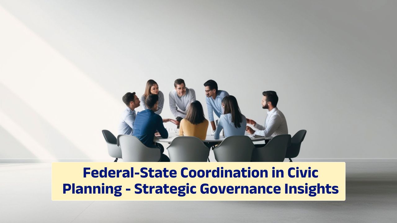 federal state coordination improving civic planning and urban governance strategy