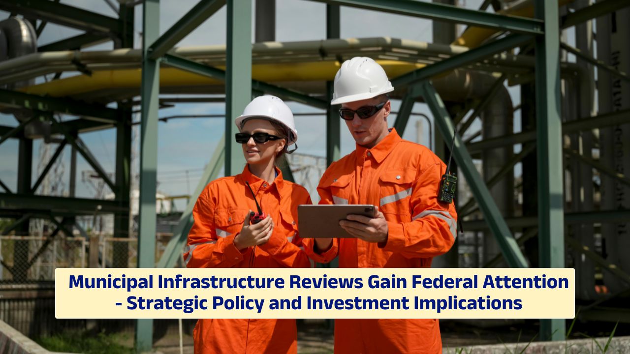 Municipal infrastructure reviews gaining federal attention for policy and funding evaluation