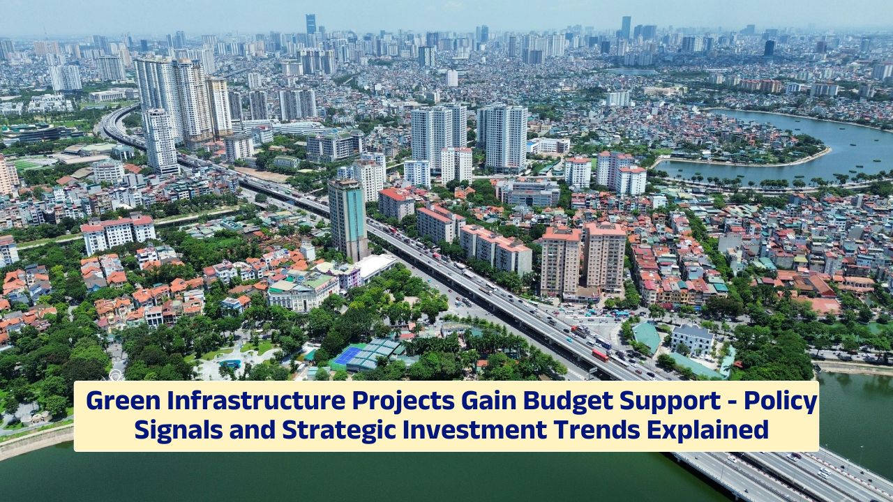 Green Infrastructure Projects Gain Budget Support sustainable development concept