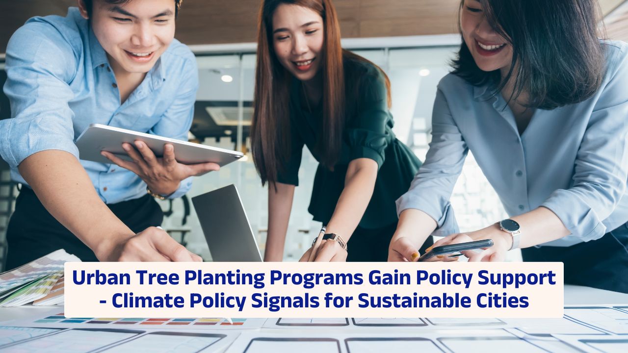 Urban tree planting programs gaining policy support for climate resilience and healthier cities