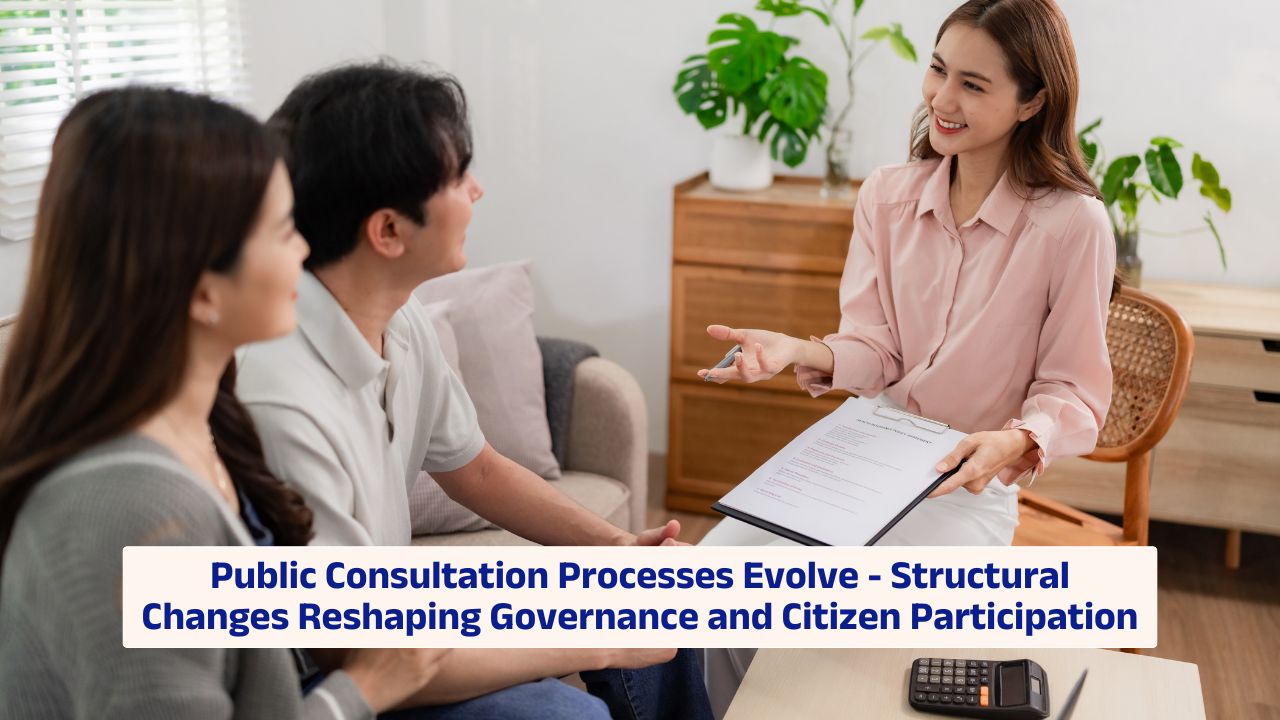 Public consultation processes undergoing structural changes to improve participation and transparency