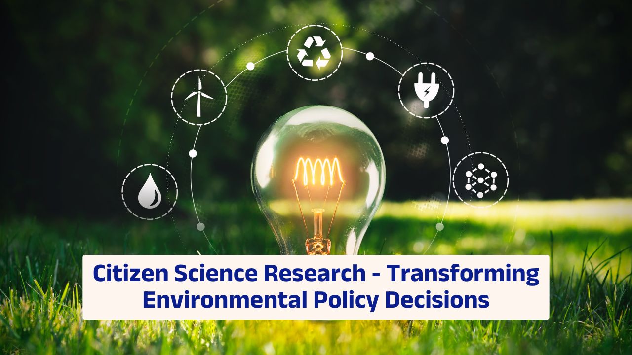 Citizen science programs influencing environmental policy through community data collection