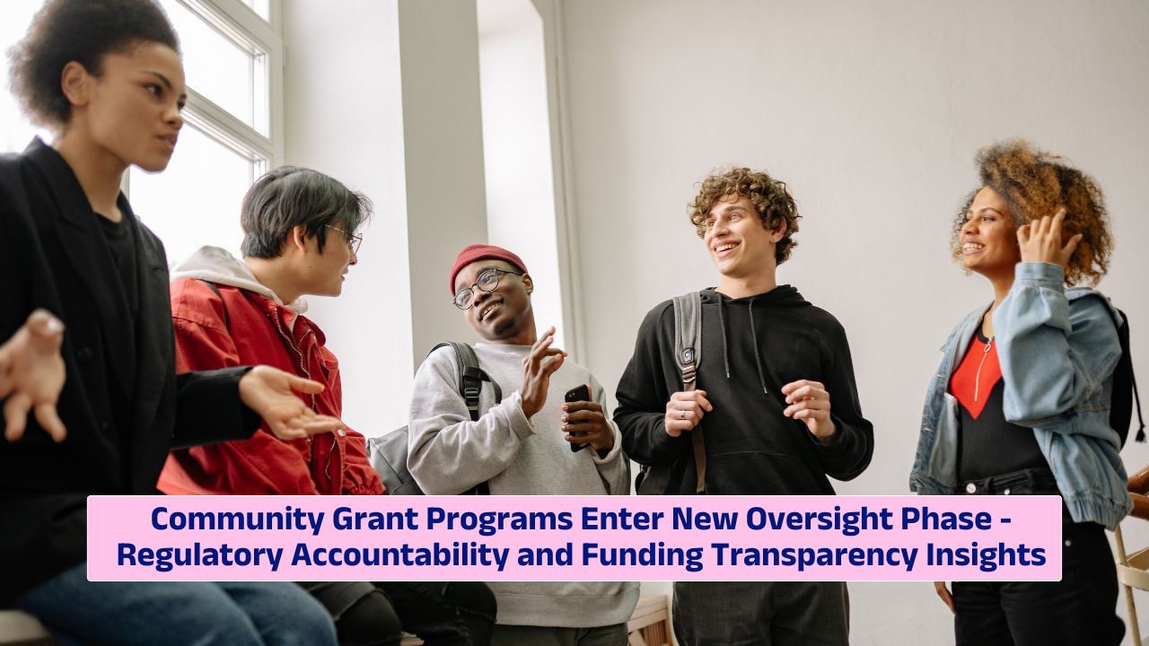 Community grant programs entering new oversight phase with stronger regulatory transparency