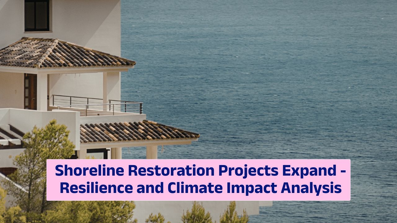 Shoreline restoration projects accelerating to strengthen coastal resilience and infrastructure protection