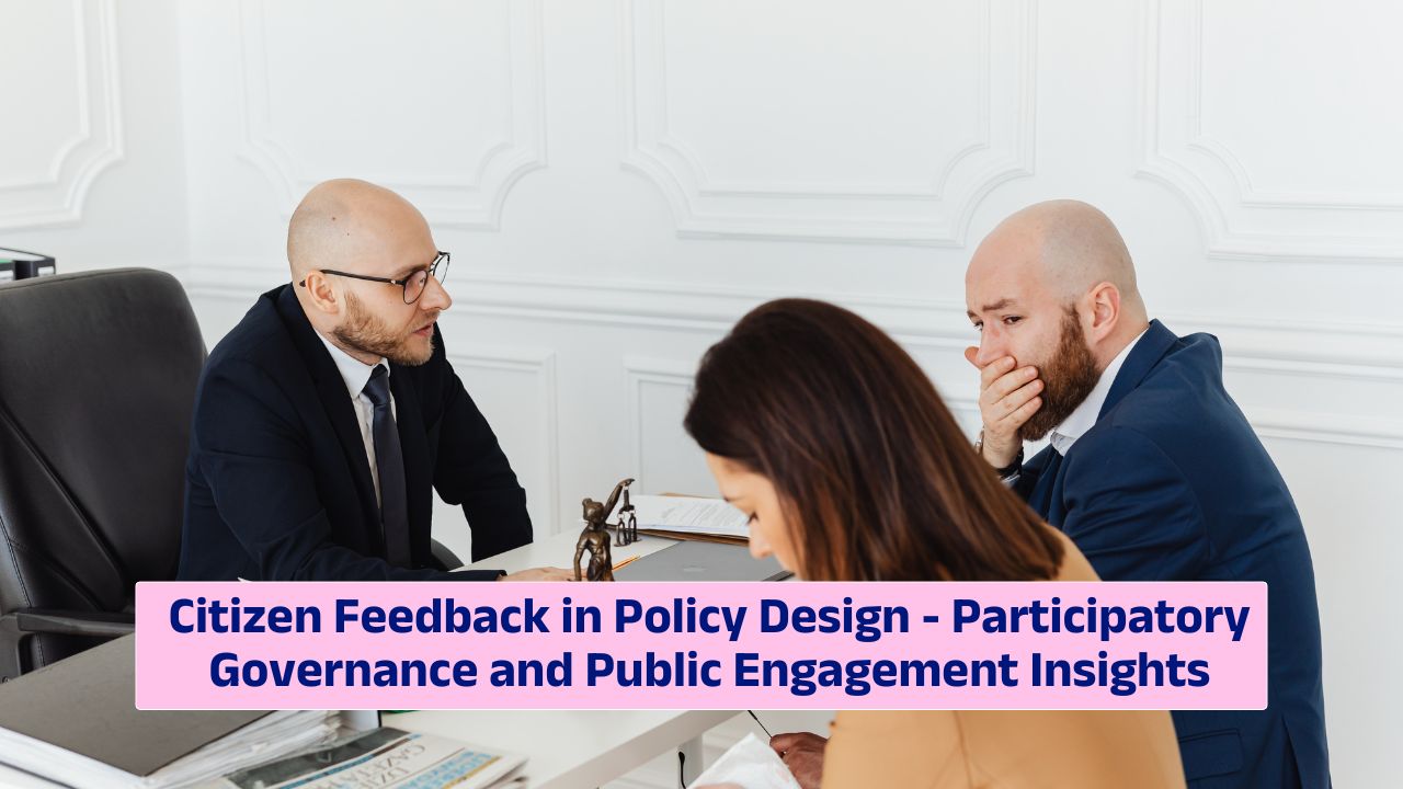 citizens participating in policy consultation for participatory governance design